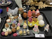 Easter Decor, Eggs, Nesting Eggs.