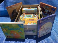 BOX OF KIDS BOOKS / SPLASH SPLASH / LULLABY MOON