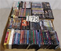 3 Containers of DVDs (series)