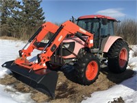 2007 KUBOTA M108S MFWD LOADER TRACTOR, C/W BUCKET