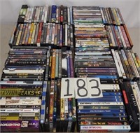 4 Containers of DVDs, some new in wrapper