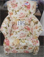 Floral arm chair 32" high