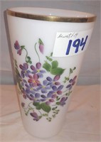 10" Bristal vase