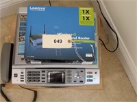 Brother Facsimile Transceiver & Linksys router