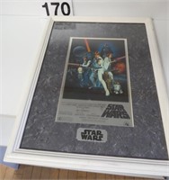 Star Wars Framed Mini Movie Poster Replica 12 x16"