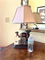 Ornate Camel Lamp with shade