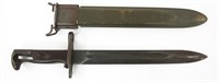 WWII M1 BAYONET WITH SCABBARD BY AFH