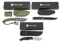 BROWNING BLACK LABEL TACTICAL KNIVES LOT OF 3