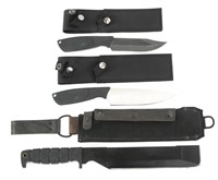 MACHETE CAMP & SURVIVAL KNIVES BY ONTARIO LOT OF 3