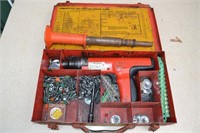 Remington and Hilti Dx35 powder actuated ram sets
