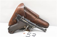 (CR) DWM Mauser P08 9mm Luger Pistol