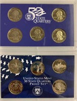 1999 & 2000 Quarter Proof Sets