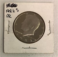 1982-S Kennedy Half Dollar