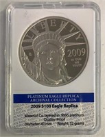 2009 Platinum Eagle Replica Tribute