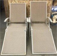 (2) Lounge Chairs