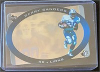 1995 UD Barry Sanders Card