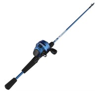 Zebco Slingshot Spincast Reel and Fishing Rod