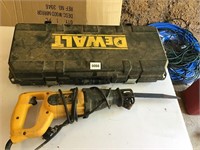 Dewalt reciprocating saw with case