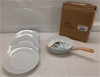 NEW 1 NEOFLAM PAN / NEW 6 AMUSE PLATES