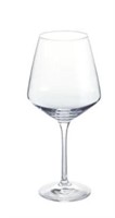 Lead-Free Crystal Red Wine Glasses (Set of 4)