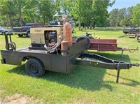 Hobart welder on trailer - motor runs-no arc