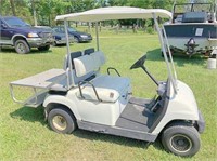 2001 Yamaha gas burner golf cart - runs good