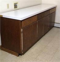 Work cabinet  94” long x 25” wide x 3’ high, 6