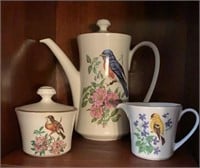 "Pontesa" 3 pc. Porcelain Tea set