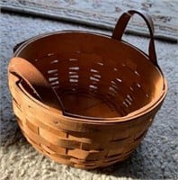 "Longaberger" Basket - "1993" - 6 3/4 inches