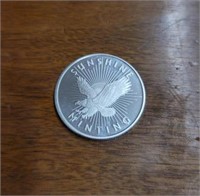 One Ounce Silver Round: Sunshine Mint #2