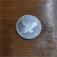 One Ounce Silver Round: Sunshine Mint #4