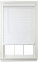 Cordless 2” Faux Wood Blinds - White