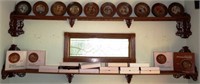 Collection of Wooden ANRI Plates