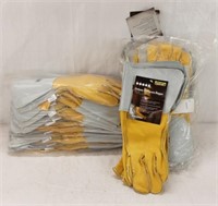 NEW KEVLAR DELUXE COWGRAIN RIGGER GLOVES - QTY 24