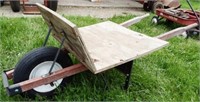 Homemade Wheel Barrow / Wood Hauling Cart