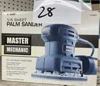 Master Mechanic  134465 Palm Sander