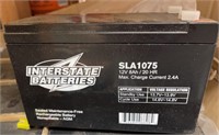 Interstate Batteries SLA1075 12V 8ah 20hr Battery