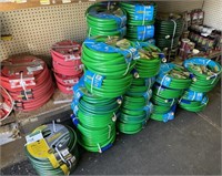LOT: - Hoses 50ft, 75 ft  43pcs Assorted Included