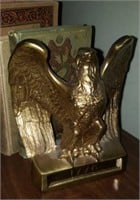Pair of Vintage Spread Winged Eagle Bookends