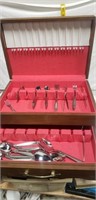 Cutlery and case