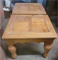 2 Side Tables 26x24x21