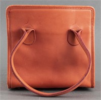 Coach Burnt Orange Leather Handbag