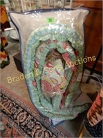 CUSTOM MADE BABY BED BUMBER PAD AND CRIB