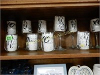 GROUP OF ASSORTED MERCHANDISE INCLUDING GLASSES
