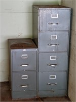 Two Filing Cabinets