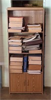 Book Shelf With Multiple Car Maintenance Manuals
