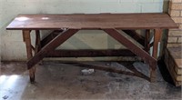 Vintage Wooden Bench