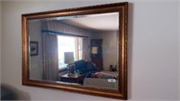 Beveled Wall Mirror 42x33