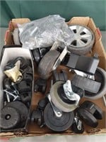Large box of casters