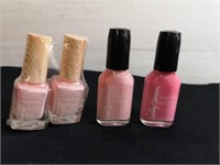 New Sally Hansen nail polish in pink shades.